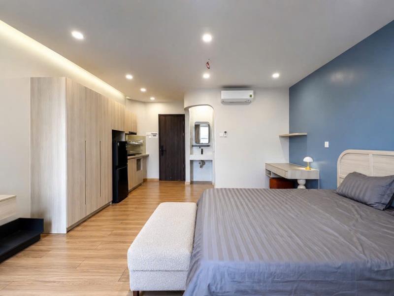 Studio ban công full nội thất ngay chu văn an tiện đi nơ trang long, nguyễn xí, lê quang định - Ảnh 3