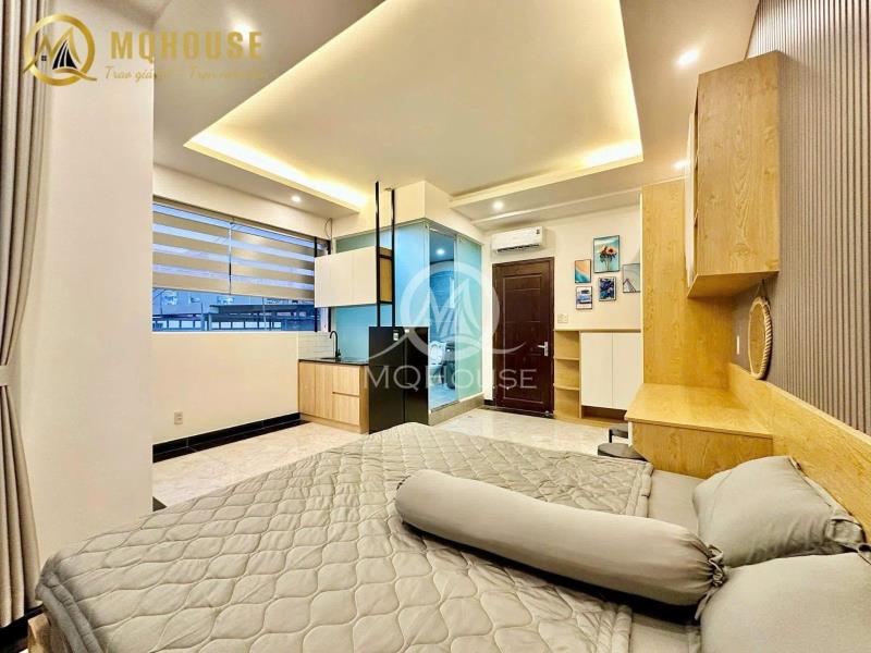 Cho thuê căn hộ mini ban công ngay hoàng hoa thám - bình thạnh gần quận 1, quận 3, phú nhuận, tân bình, quận 10 full nội thất, ban công - Ảnh 3