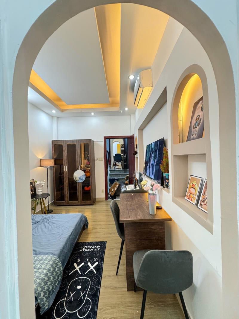 🏠 Cho thuê căn hộ chung cư mini 1pn • full nội thất – ban công | sau lotte mart cộng hoà – nguyễn thái bình • hoàng văn thụ – khu k300 - Ảnh 2