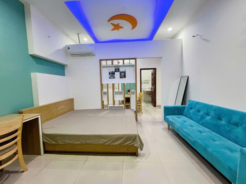 Căn hộ dịch vụ có ban công, full nội thất, phòng ngủ tách bếp, khu vực tân bình gần sân bay tân sơn nhất, công viên hoàng văn thụ,… - Ảnh 4