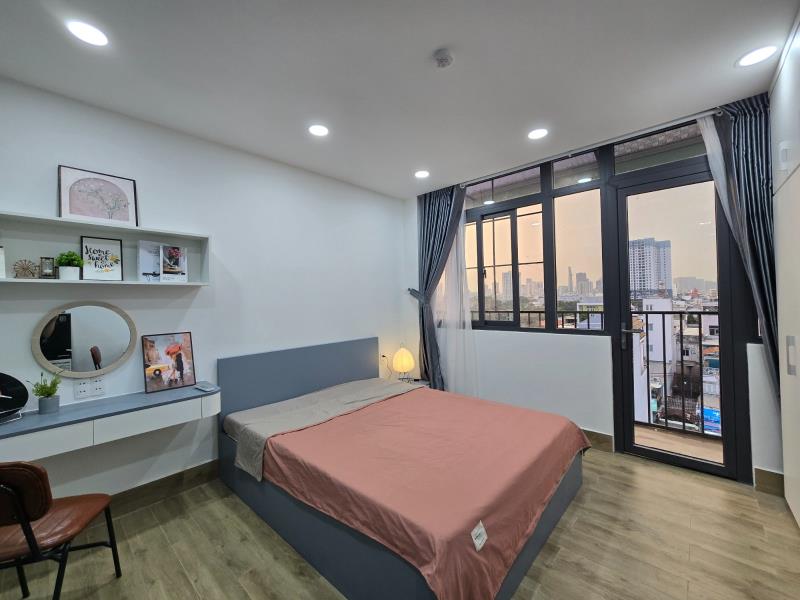 Cho thuê căn hộ full nội thất mới xây phường tân hưng, quận 7