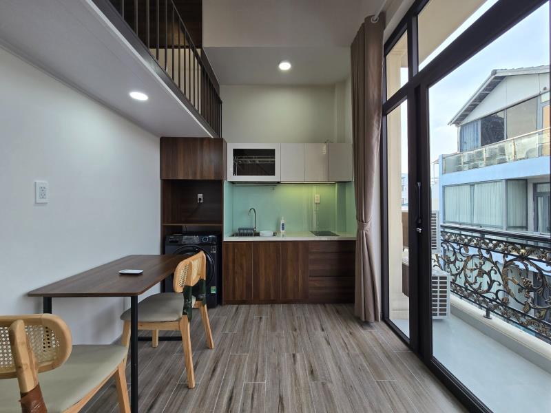 Cho thuê căn hộ giá rẻ full nội thất ngay trung tâm quận 7.