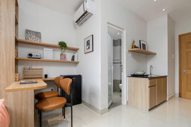 🍂Cho thuê căn hộ studio hiện đại ngay phố ẩm thực phan xích long giáp q1  - Ảnh 4