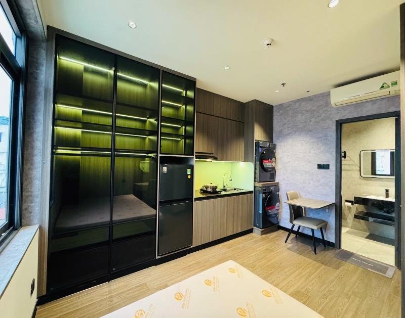 Studio cửa sổ lớn full nội thất máy giặt riêng | trần quý cáp, bình thạnh - Ảnh 2