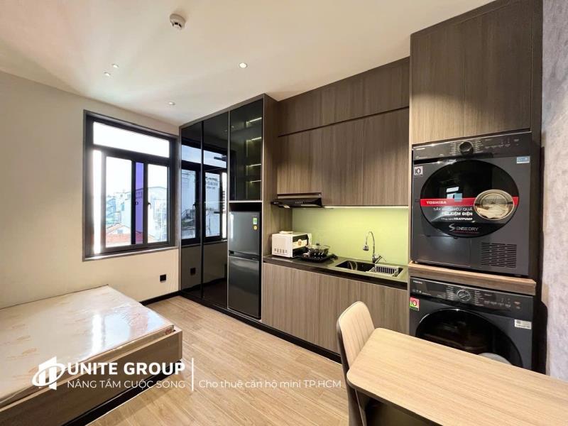 ✨Cho thuê căn hộ 35m² – full nội thất - giặt, sấy riêng – cửa sổ lớn – gần chợ bà chiểu ✨
