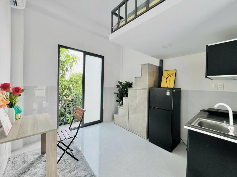 Cho thuê duplex full nội thất ban công tại cầm bá thước - Ảnh 4