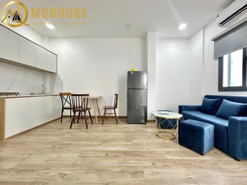 Cho thuê căn hộ bạch đằng 1 phòng ngủ cửa sổ thoáng thang máy máy giặt riêng gần hàng xanh 0868993801 - Ảnh 3