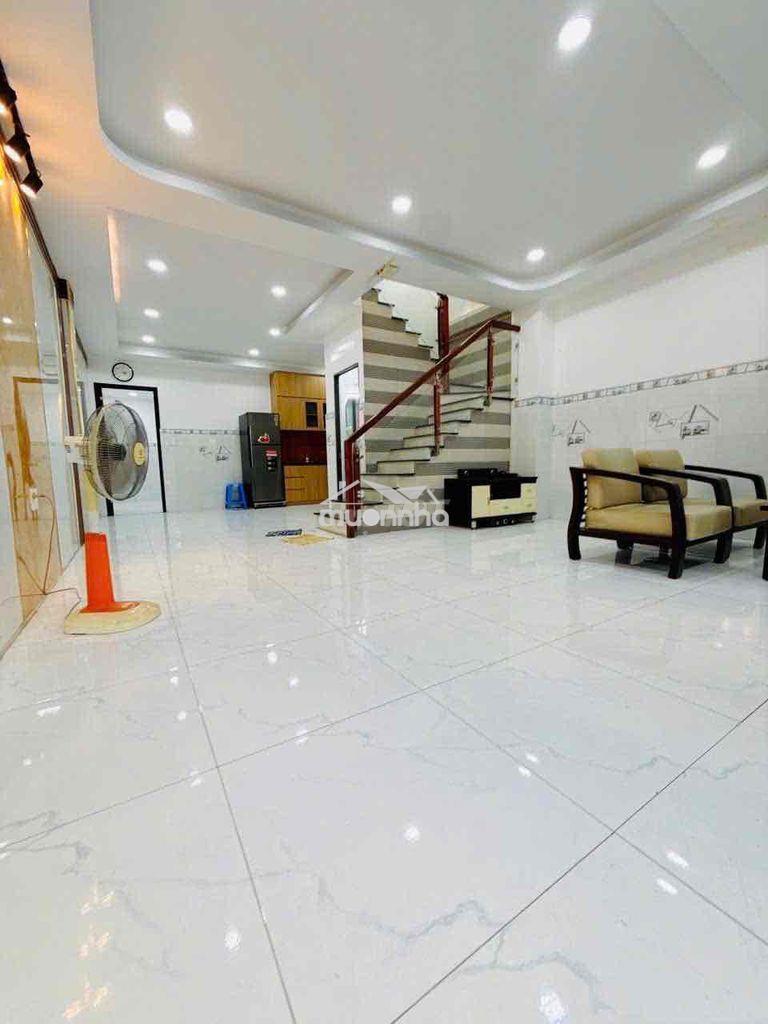 Nhà dtích lớn 75 m2 đất (5.2x14m),hẻm rộng 6 mét, âu dương lân p3 q8 - Ảnh 2