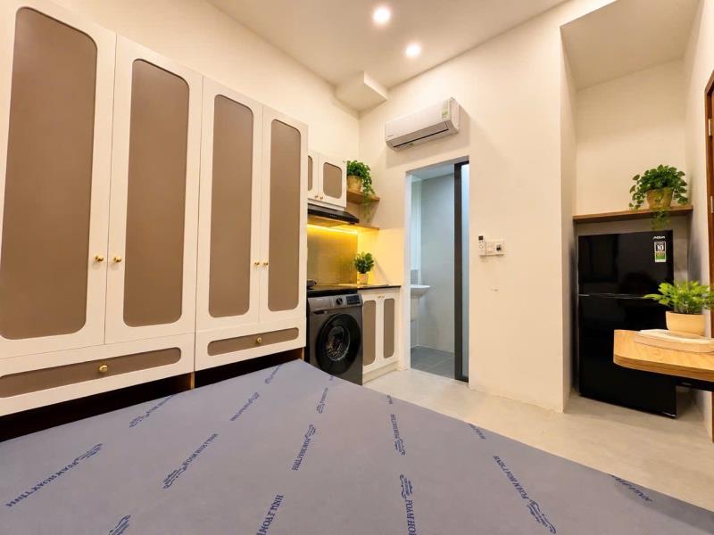 Căn hộ full nội thất máy giặt riêng mới 100% ngay trung tâm bình thạnh - Ảnh 2
