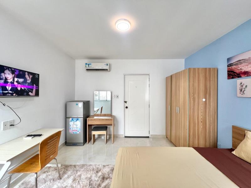 Studio 25m2 an ninh, full nội thất ngay lotte mart, chợ tân quy - Ảnh 2