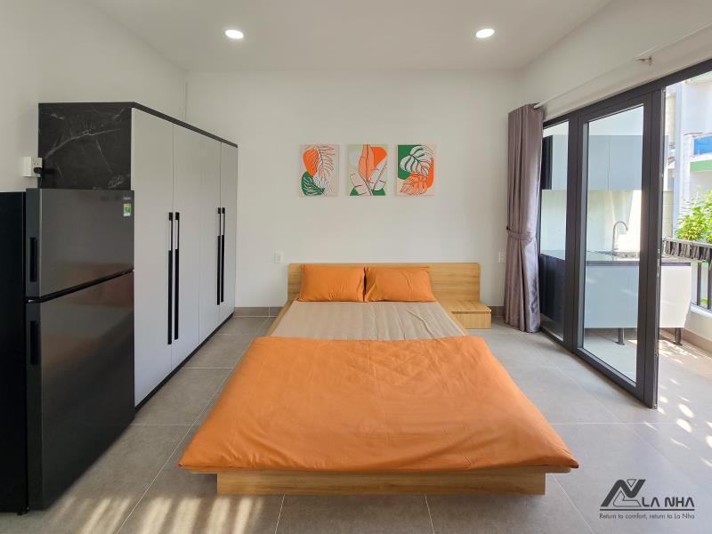 Căn hộ mini ban công full nt gần etown, hvhk, cầu tham lương - Ảnh 3