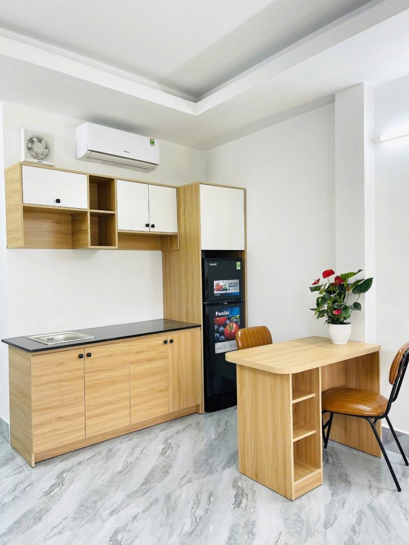 Cho thuê căn hộ rộng, ban công lớn, full nội thất – ung văn khiêm, bình thạnh gần metro, q1, q2, hàng xanh - Ảnh 4