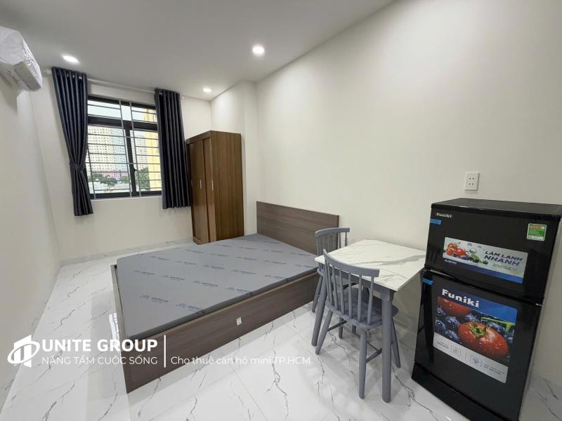 Cho thuê căn hộ mới 100%, cửa sổ lớn, full nội thất - xô viết nghệ tĩnh, bình thạnh sát quận 1, hàng xanh - Ảnh 4