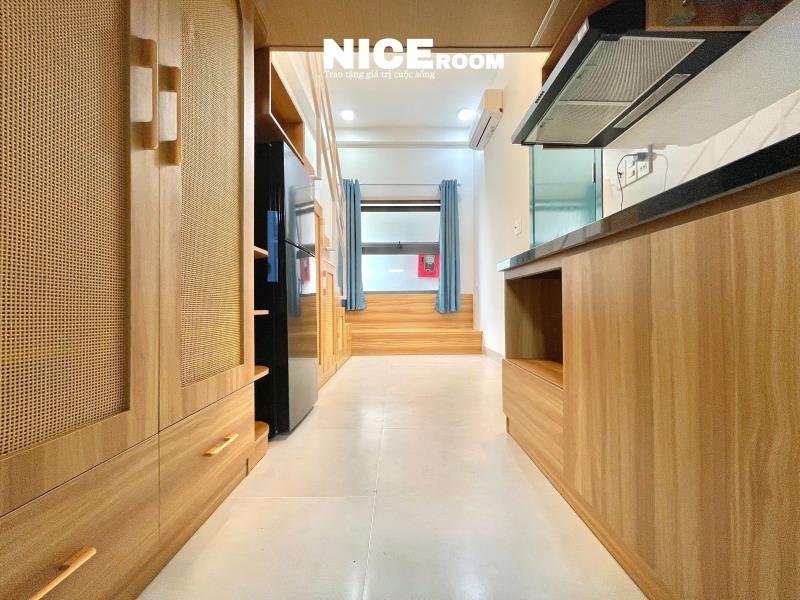Cho thuê căn hộ mini gác, nhà thang máy, mới 100% khu gần cầu thủ thiêm, bình thạnh - Ảnh 4