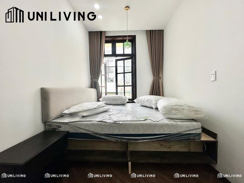 Căn hộ 1 phòng ngủ full nt mới 100% - bancol view đẹp - thang máy  - Ảnh 4