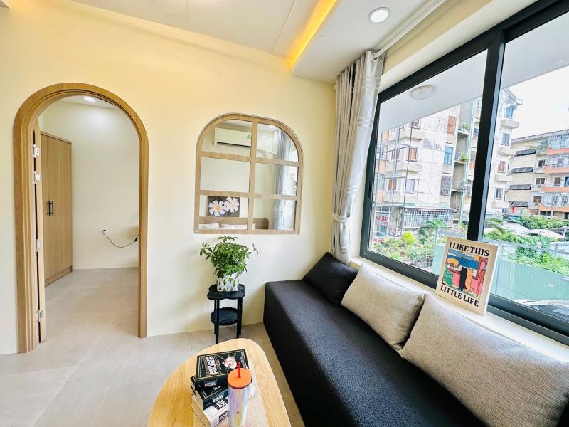 Cho thuê căn hộ 1 phòng ngủ bình thạnh, full nội thất, cửa sổ lớn, rộng rãi, thoáng mát - gần đinh bộ lĩnh, quận 1, phú nhuận - Ảnh 4