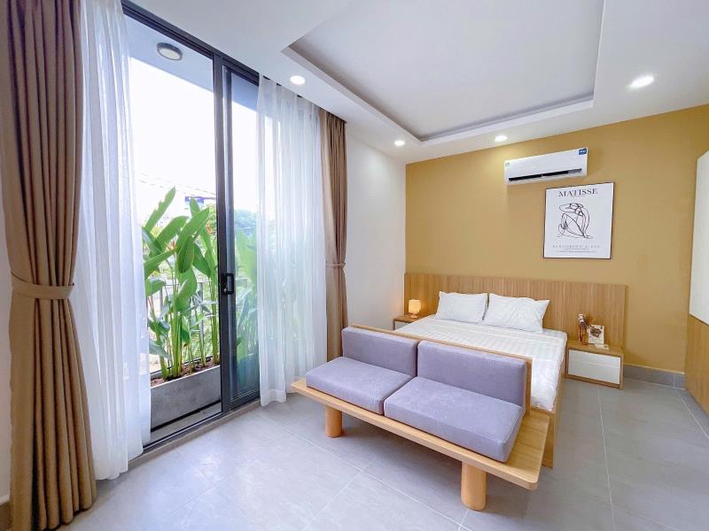 Cho thuê căn hộ 1 phòng ngủ bình thạnh, full nội thất, rộng rãi, thoáng mát, cửa sổ lớn, máy giặt riêng, gần quận 1, quận 3 - Ảnh 2