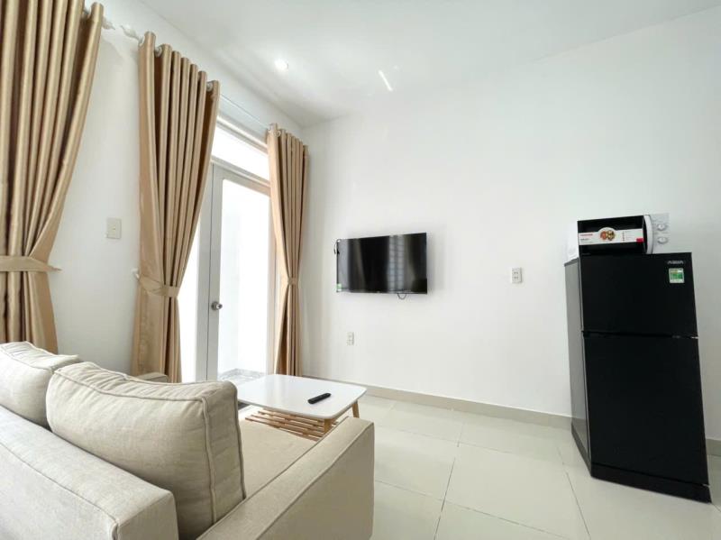 Cho thuê căn hộ 45m² ban công kính lớn, bàn đảo bếp, full nội thất mới 100% – phan đăng lưu, phú nhuận gần phan xích long, bình thạnh, quận 1 - Ảnh 2