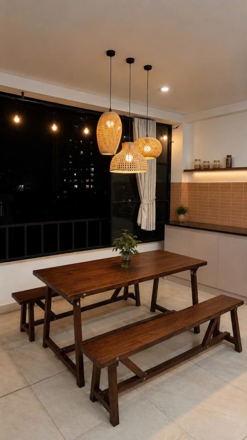 Cho thuê căn hộ 1 phòng ngủ có ban công tách bếp full nội thất xô viết nghệ tĩnh bình thạnh, sát q1, ngã tư hàng xanh, landmark81 - Ảnh 3