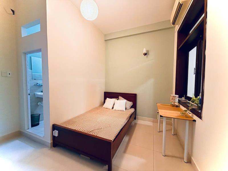 Cho thuê căn hộ 1pn ban công, máy giặt riêng, nhà thang máy gần hàng xanh – đinh bộ lĩnh, bình thạnh  0702422861 - Ảnh 2