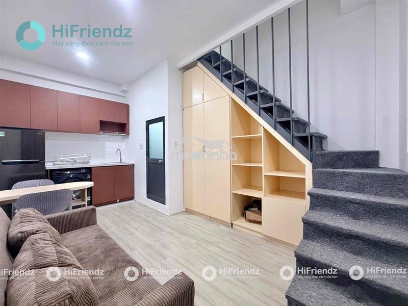 Cho thuê nhà nguyên căn 1 trệt 1 lầu 2wc full nội thất tại phú nhuận