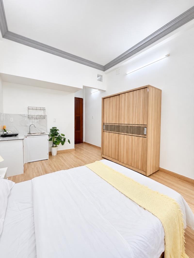 Cho thuê căn hộ ban công, full nội thất – 38m² – lê quang định, bình thạnh – gần chợ bà chiểu, cầu bông, quận 1 - Ảnh 2