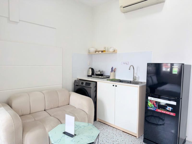 Cho thuê căn hộ ban công máy giặt riêng tại phan đình phùng,phú nhuận gần q1,q3 - Ảnh 4