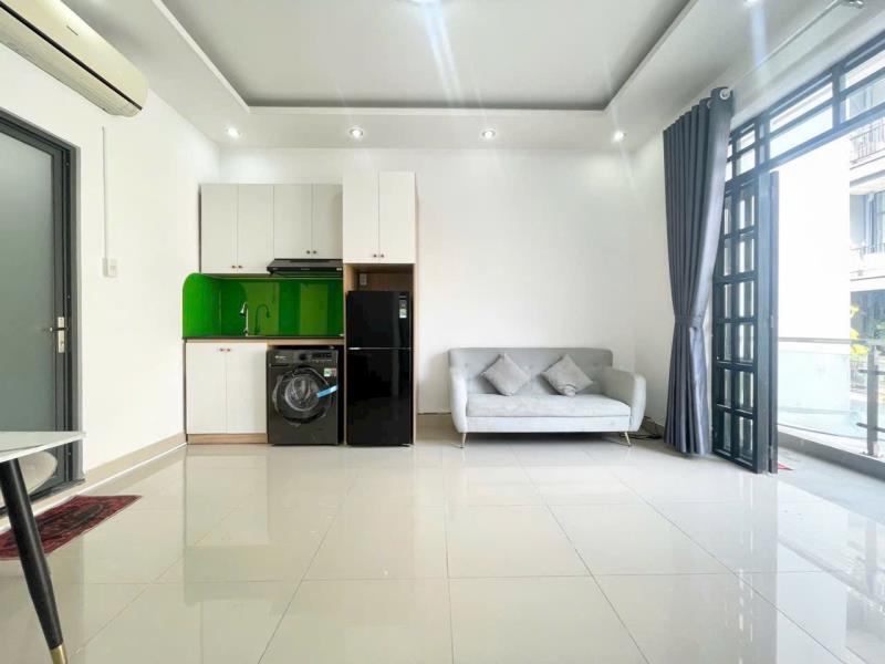 🍃Căn hộ 1pn ngay ngã tư hàng xanh/ khu thị nghè - dakao - Ảnh 3