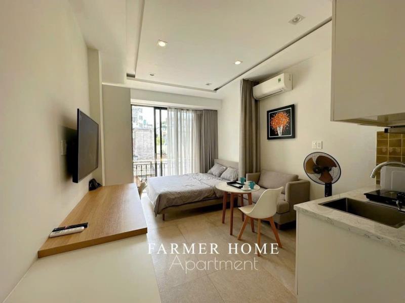 Căn hộ studio full nội thất cao cấp, thang máy, ban công thoáng hai bà trưng quận 1 gàn chợ tân định, công viên lê văn tám - Ảnh 2