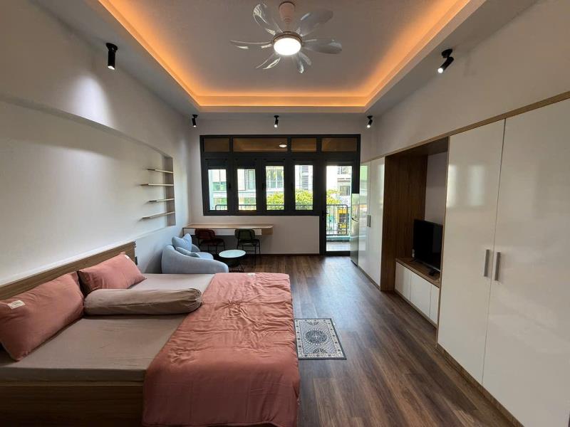 Cho thuê căn hộ ban công lớn gần ngã tư hàng xanh quận bình thạnh - Ảnh 2