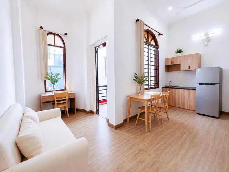 Cho thuê căn hộ studio ban công rộng rãi 40m2 | gần công viên gia định - phú nhuận - bình thạnh