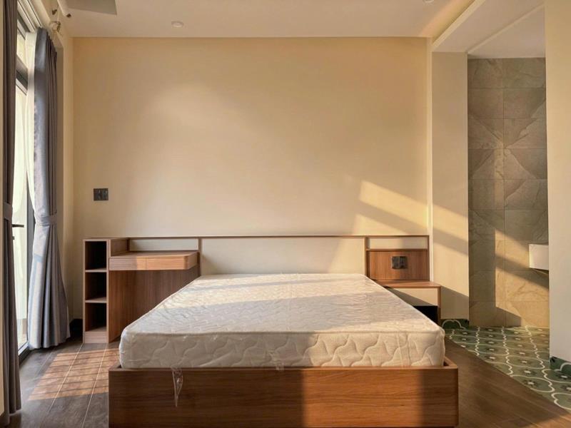 Cho thuê căn hộ studio ban công rộng rãi 40m2 | ngay trục đường đào duy anh - nguyễn kiệm - gần công viên gia định - phú nhuận - bình thạnh