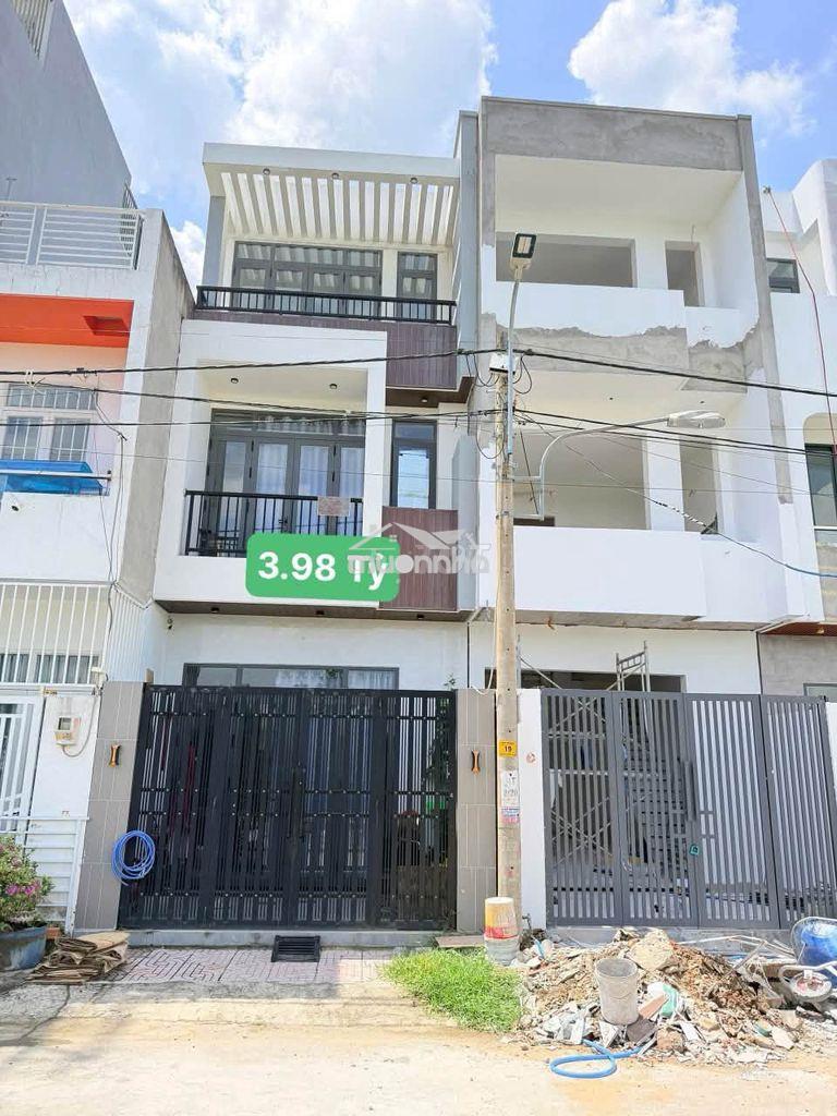 Bán nhà mới 3 tầng - kdc đặng gia phát long thuận - 3,98 tỷ/căn - Ảnh 3