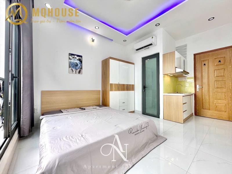 Cho thuê căn hộ ban công thoáng mát, full nội thất hiện đại – gần đại học kinh tế, mở, hoa sen - thích quảng đức, quận phú nhuận - Ảnh 2