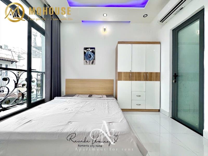 Cho thuê căn hộ ban công thoáng mát, full nội thất hiện đại – gần đại học kinh tế, mở, hoa sen - thích quảng đức, quận phú nhuận - Ảnh 3