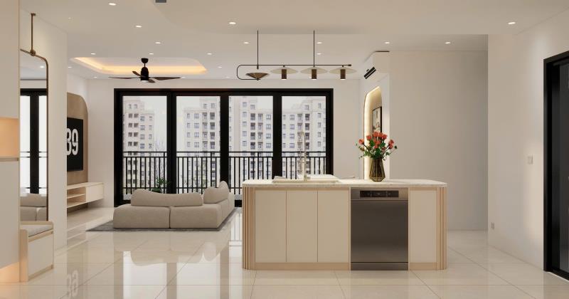 Cho thuê căn hộ 1pn 1pk đường cách mạng tháng tám quận 1 - gần ngã sáu phù đổng
