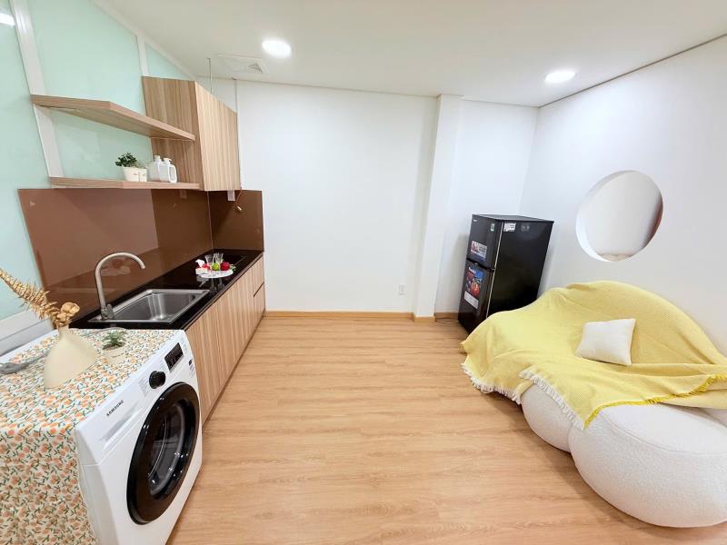 Cho thuê căn hộ đối diện trường đh tdt gần sát sàn sạc lotte mart  - Ảnh 4
