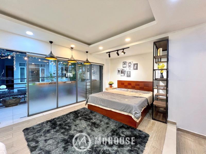 Cho thuê căn hộ mini 1 phòng full nội thất tân bình ngủ gần cv gia định, sân bay tsn ,di chuyển quân 1,3,10