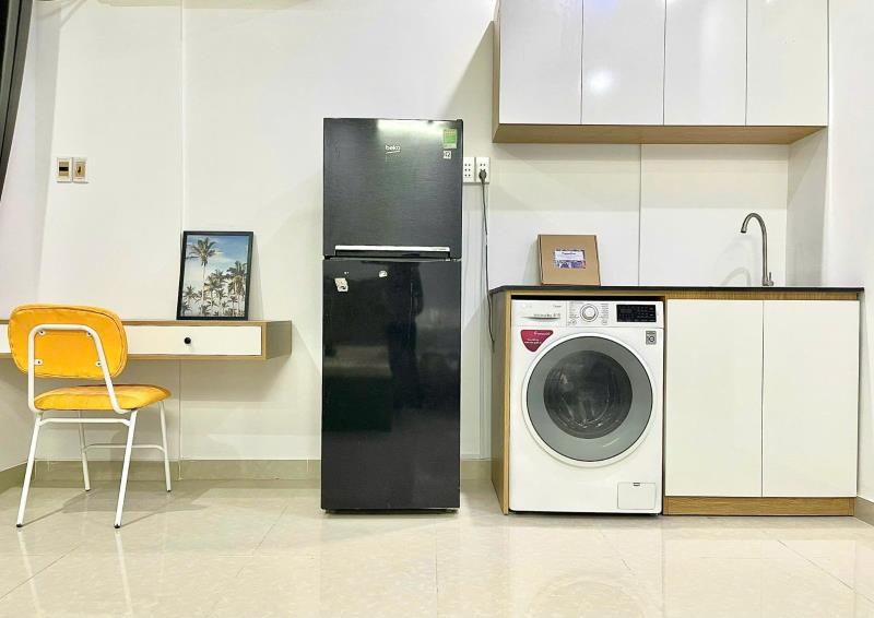 Căn hộ full nội thất, máy giặt riêng tại bùi hữu nghĩa, bình thạnh, sát chợ bà chiểu & cầu bông quận 1 - Ảnh 3