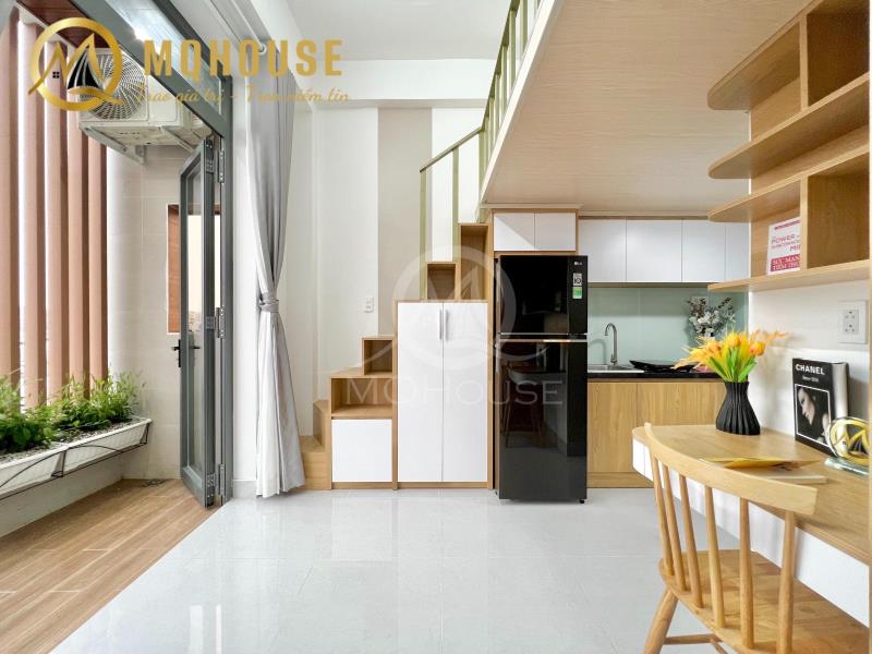 Duplex ban công, mới keng - full nội thất - ngay khu sân bay - Ảnh 2
