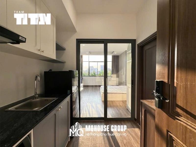 Cho thuê căn hộ tách bếp full nội thất cửa sổ thoáng nguyễn thái bình quận 1 gần chợ bến thành