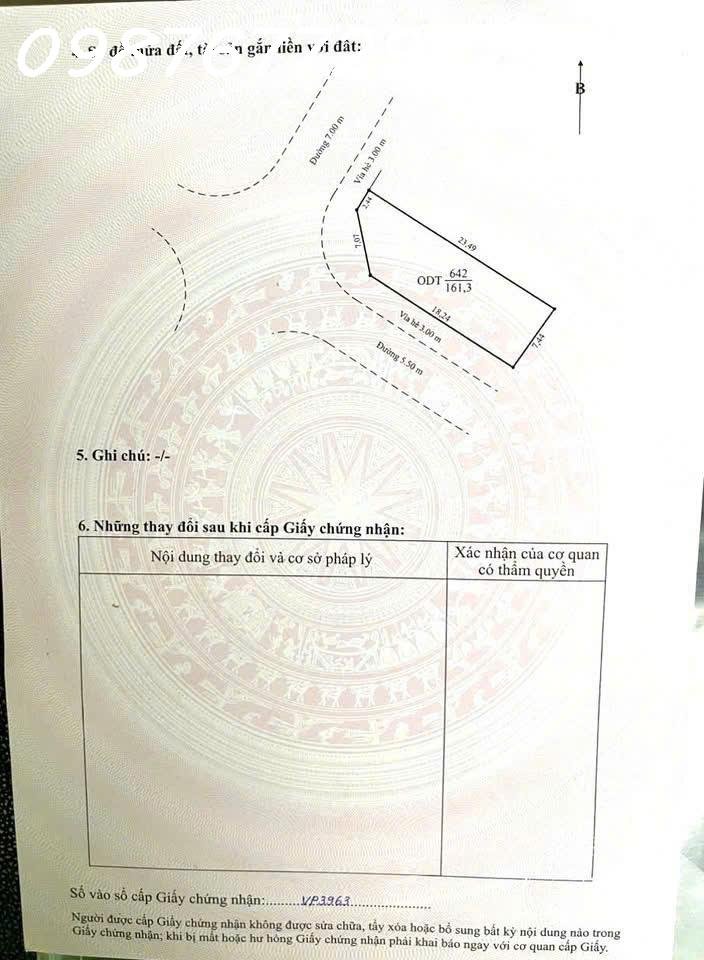 Bán hoặc cho thue lô góc 2 mặt tiền siêu đẹp tại sao đỏ, tp. chí linh, dt 161 m2, giá đầu tư - Ảnh 4