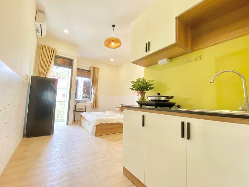 Cho thuê phòng 35m² ban công thoáng – nội thất siêu mới, siêu xinh | xô viết nghệ tĩnh - Ảnh 4