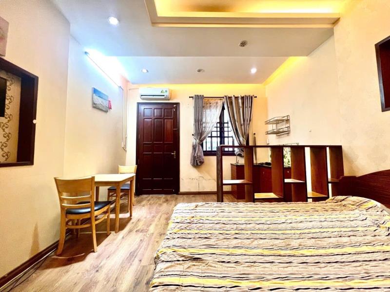 Cho thuê căn hộ có ban công rộng thoáng mát full nội thất đường nguyễn cửu vân quận bình thạnh, sát quận 1 - Ảnh 4