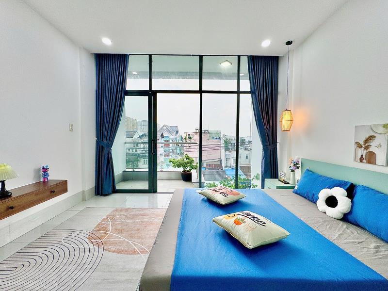 1pn full nt máy giặt riêng-ban công rộng-thang máy-thân thiện pet - Ảnh 4