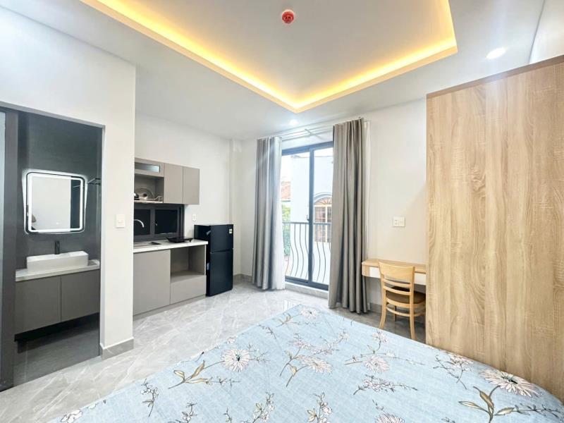 Phòng cho thuê tone hiện đại mới 100% full nội thất khu phan xích long gần q1, q3