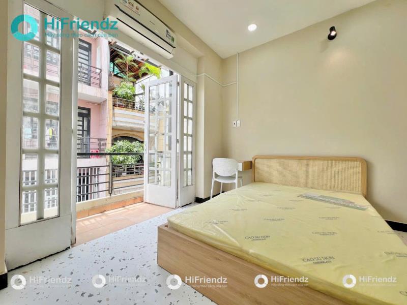 Cho thuê phòng trọ ban công 35m2 full nội thất gần cầu kiệu phù hợp ở 1-2 người đường cô bắc - Ảnh 4