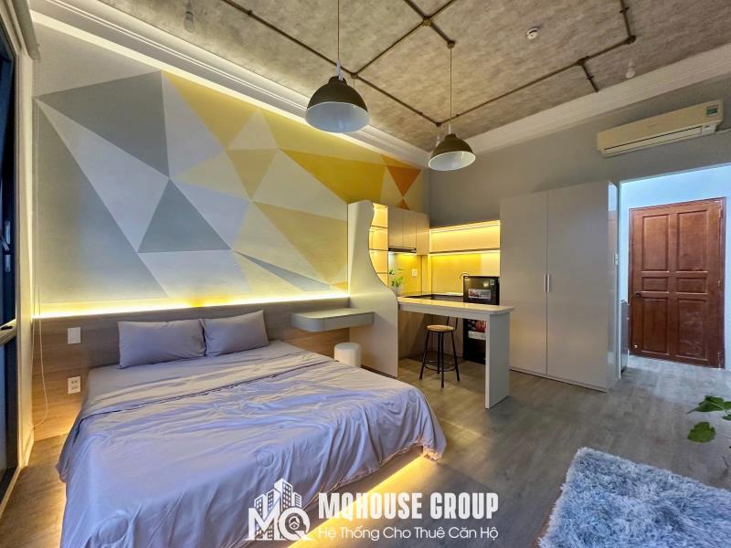 Studio bancol full nội thất ngay ngã 5 chuồng chó - lotte mart - Ảnh 4