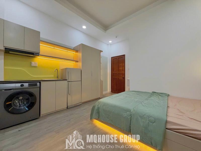 Studio cửa sổ trời full nội thất ngay ngã 5 chuồng chó - lotte mart - Ảnh 4