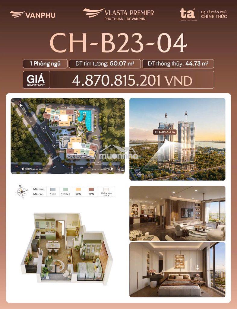 Vlasta premier căn 1pn1wc dễ mua dễ bán dễ cho thuê, chỉ 15% nhận nhà - Ảnh 4
